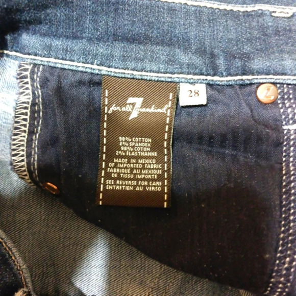 7 for All Mankind Gwenevere Jeans Women’s size 28 - Picture 7 of 8